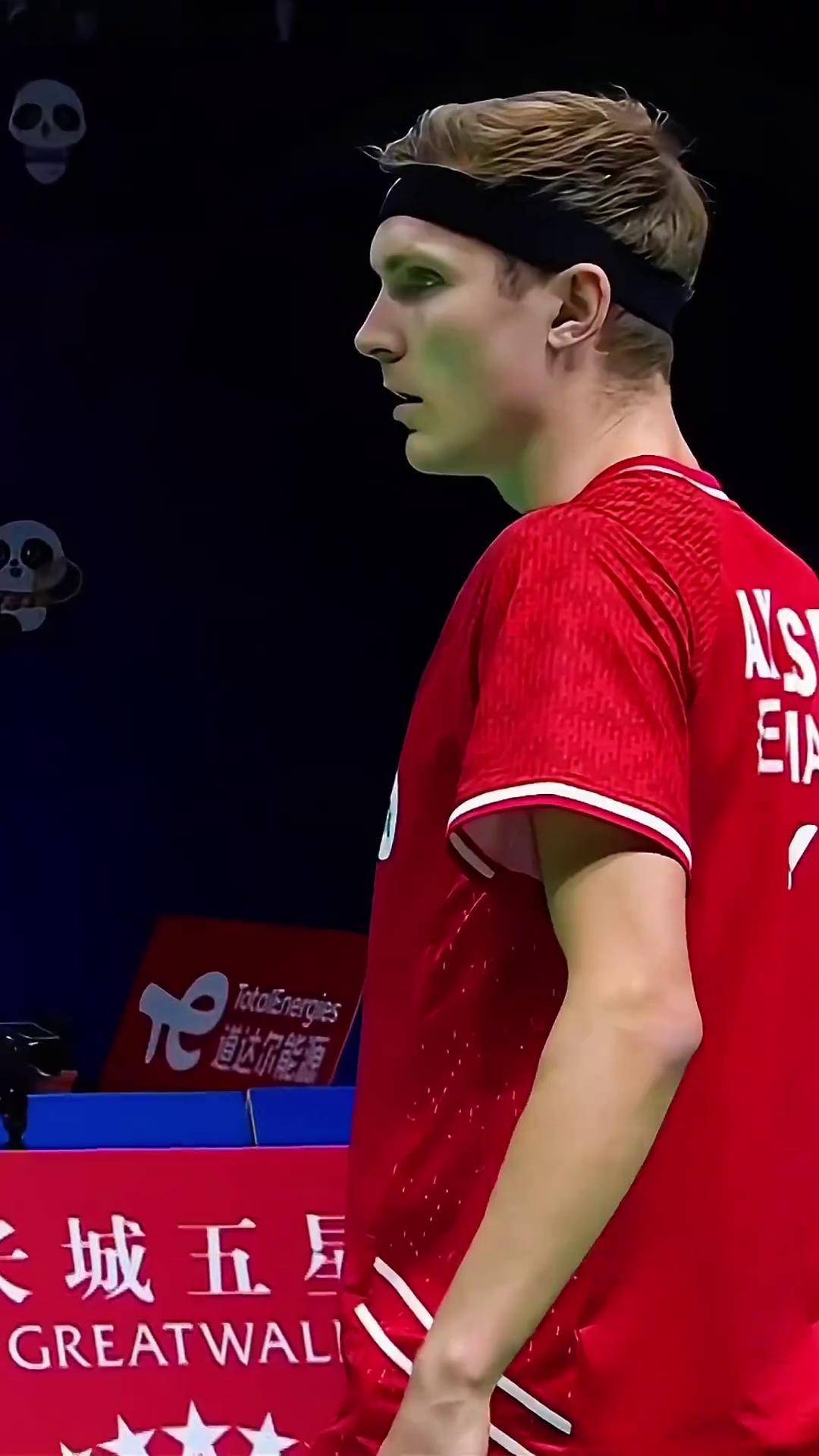 丹麦羽毛球队险胜印尼羽毛球队，安赛龙高光表现